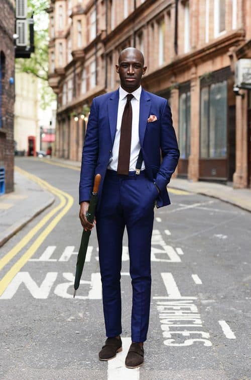 Elegant Suits Black Male